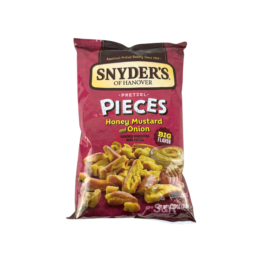 Snyder's Honey Mustard & Onion Pretzel Pieces 318g